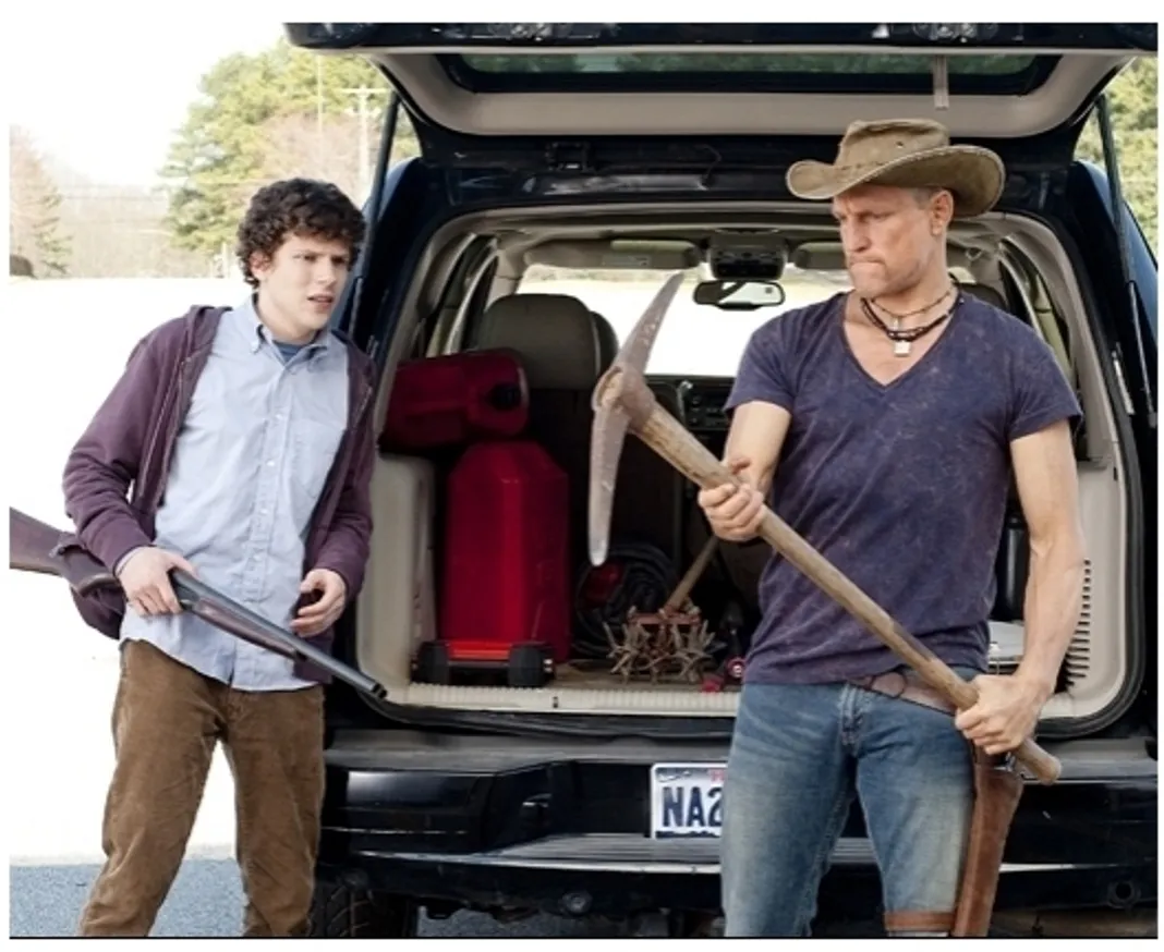 Jesse Eisenberg and Woody Harrelson in 'Zombieland'