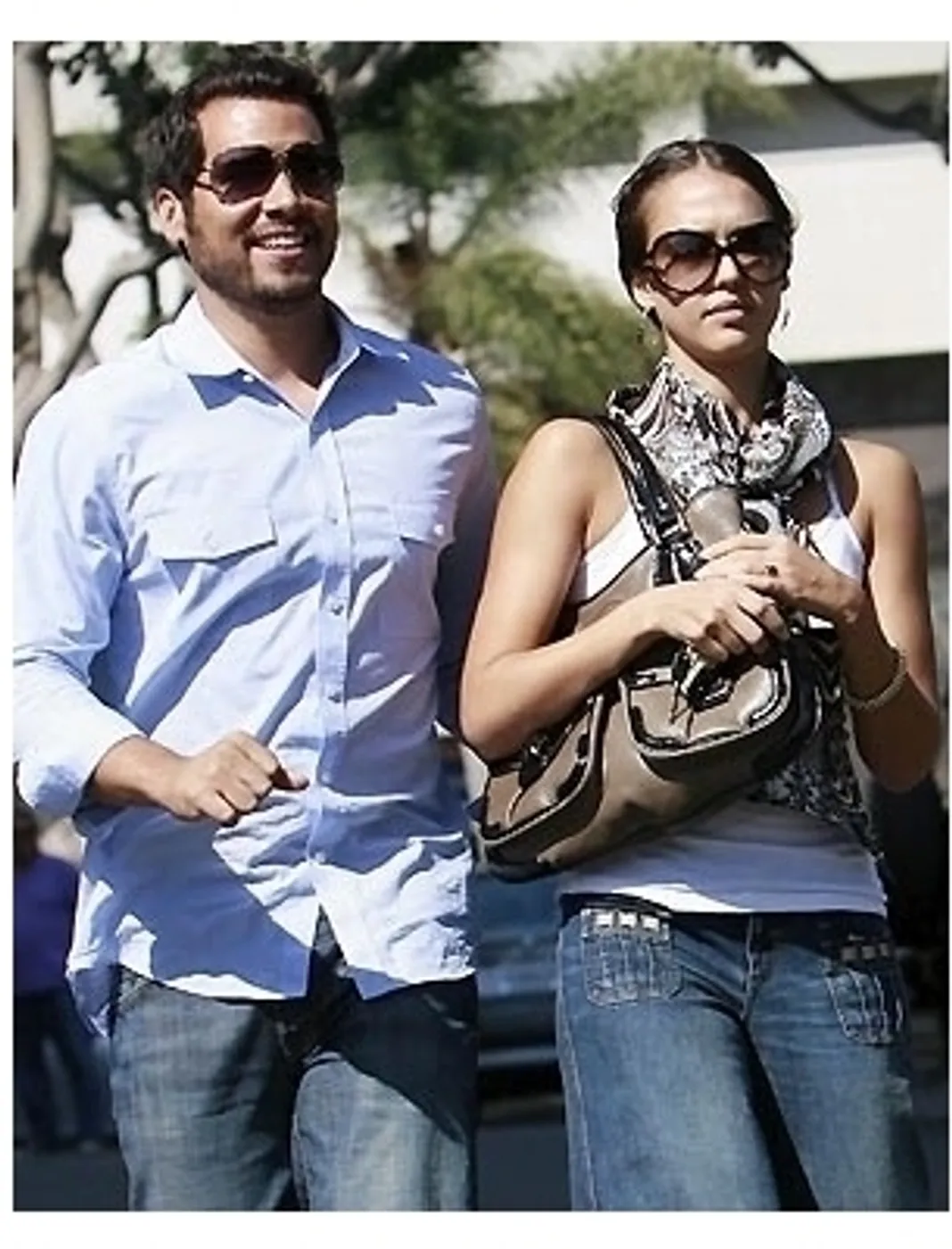 Jessica Alba and Cash Warren