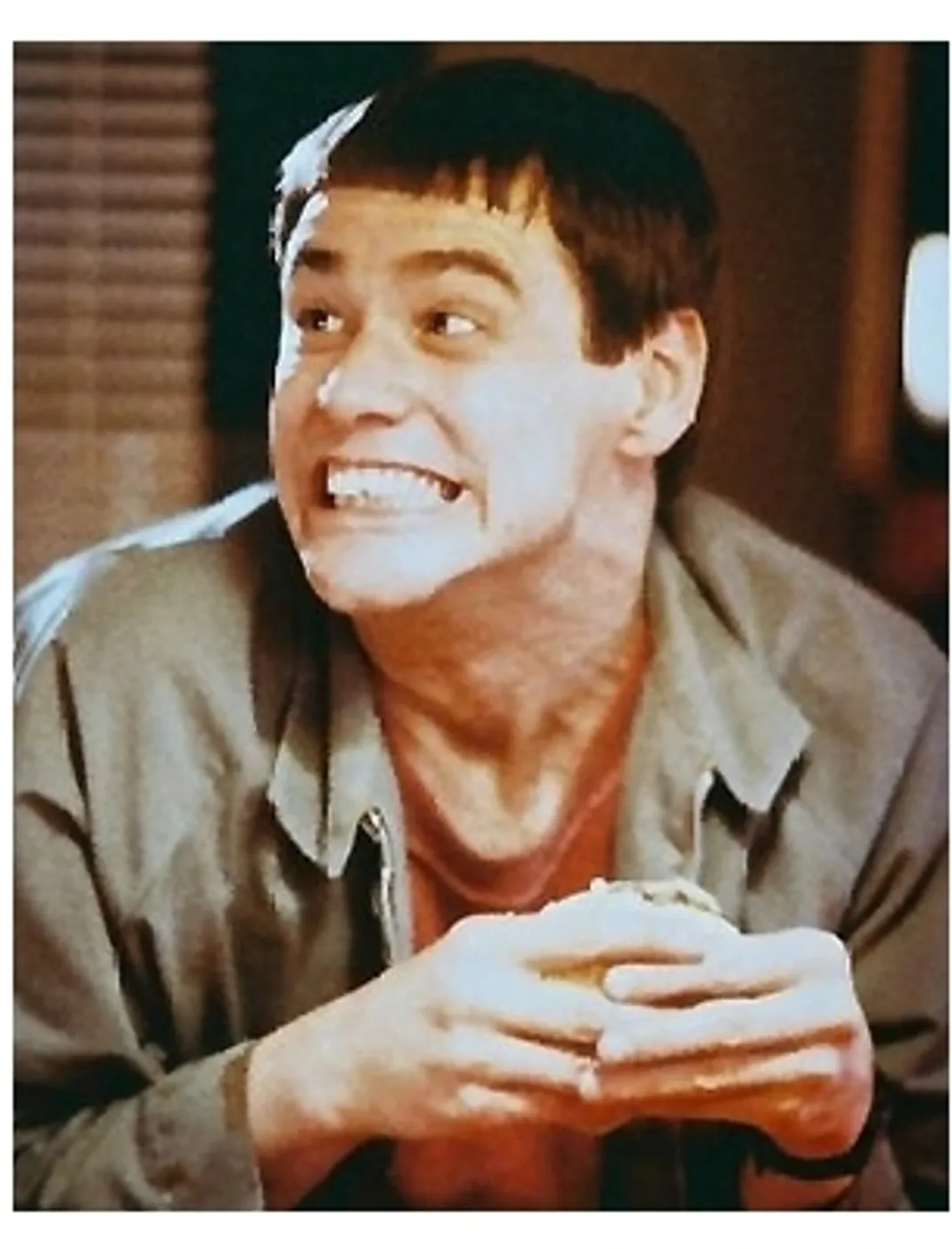 Jim Carrey as Lloyd Christmas in New Line Cinema's 'Dumb & Dumber'