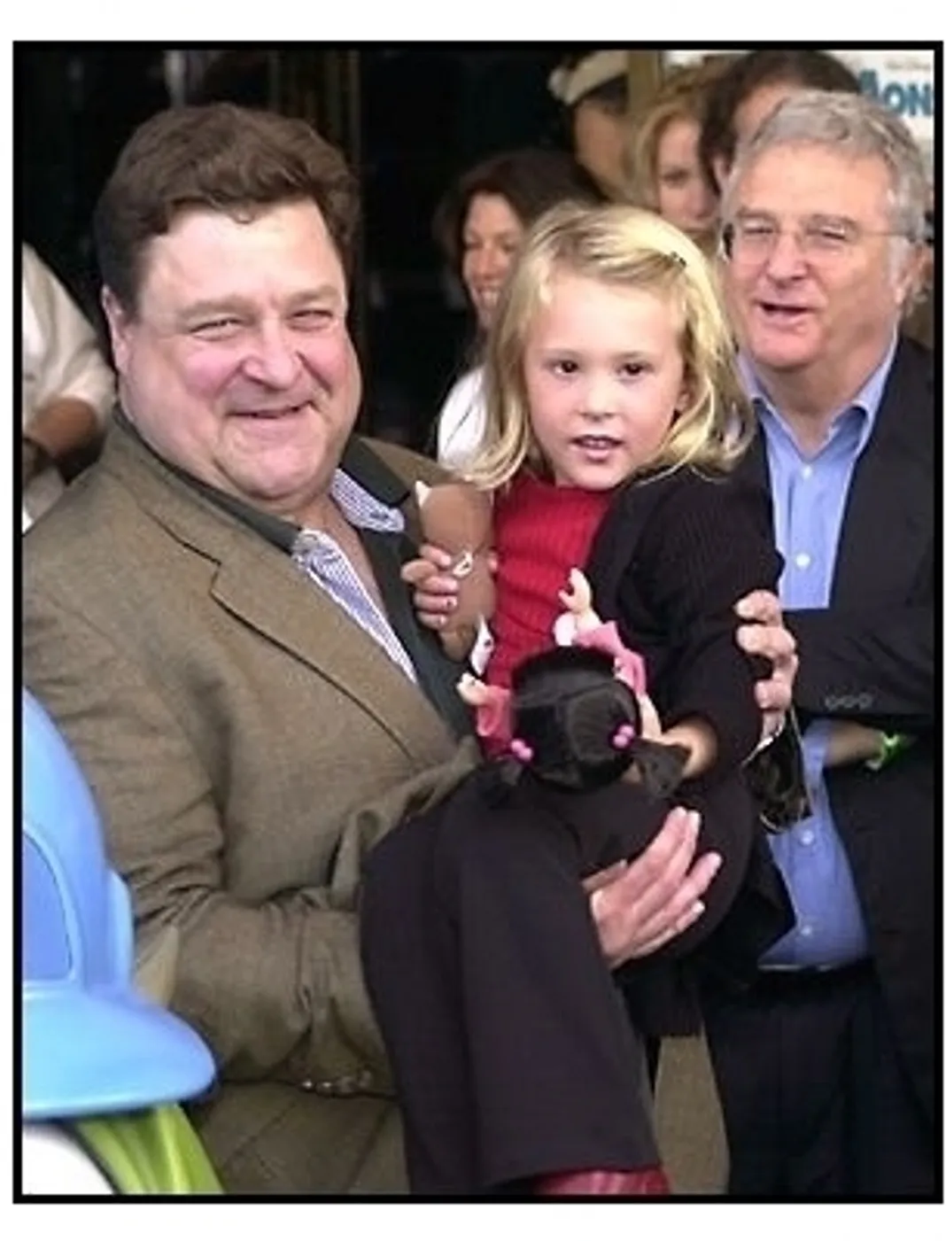 John Goodman, Mary Gibbs and Randy Newman at the Monsters Inc premiere