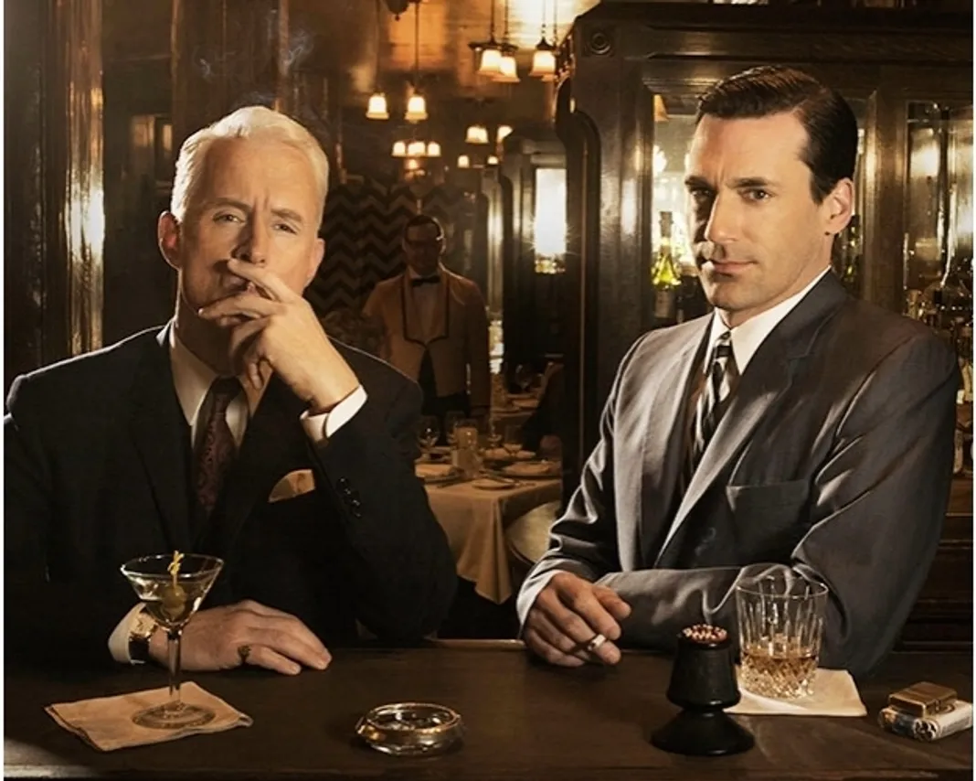 John Slattery and Jon Hamm 
