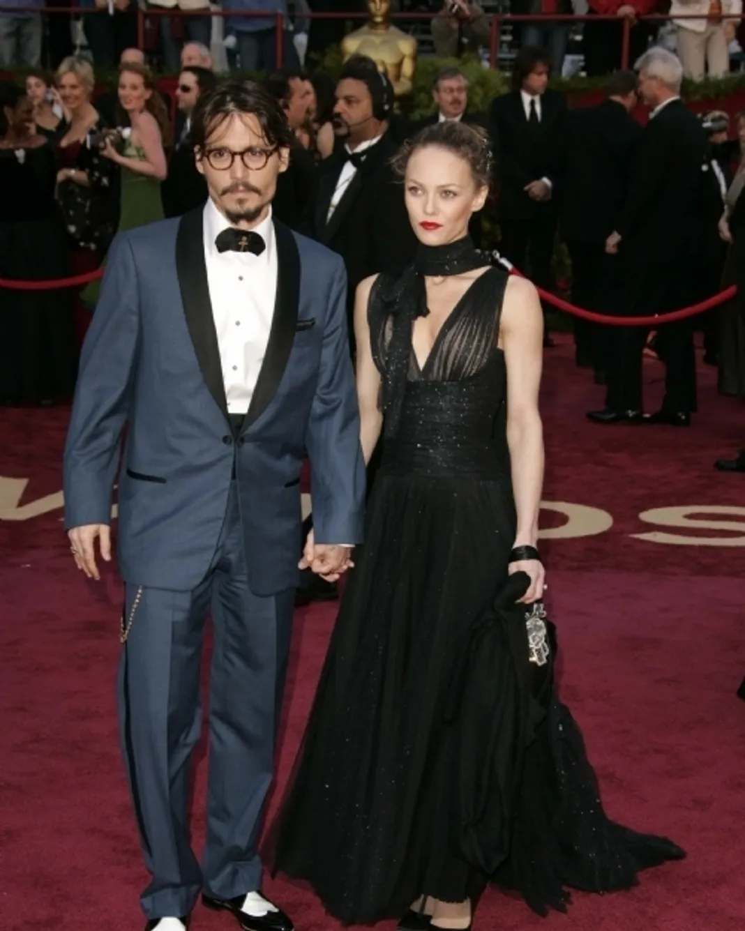 Johnny Depp and Vanessa Paradis