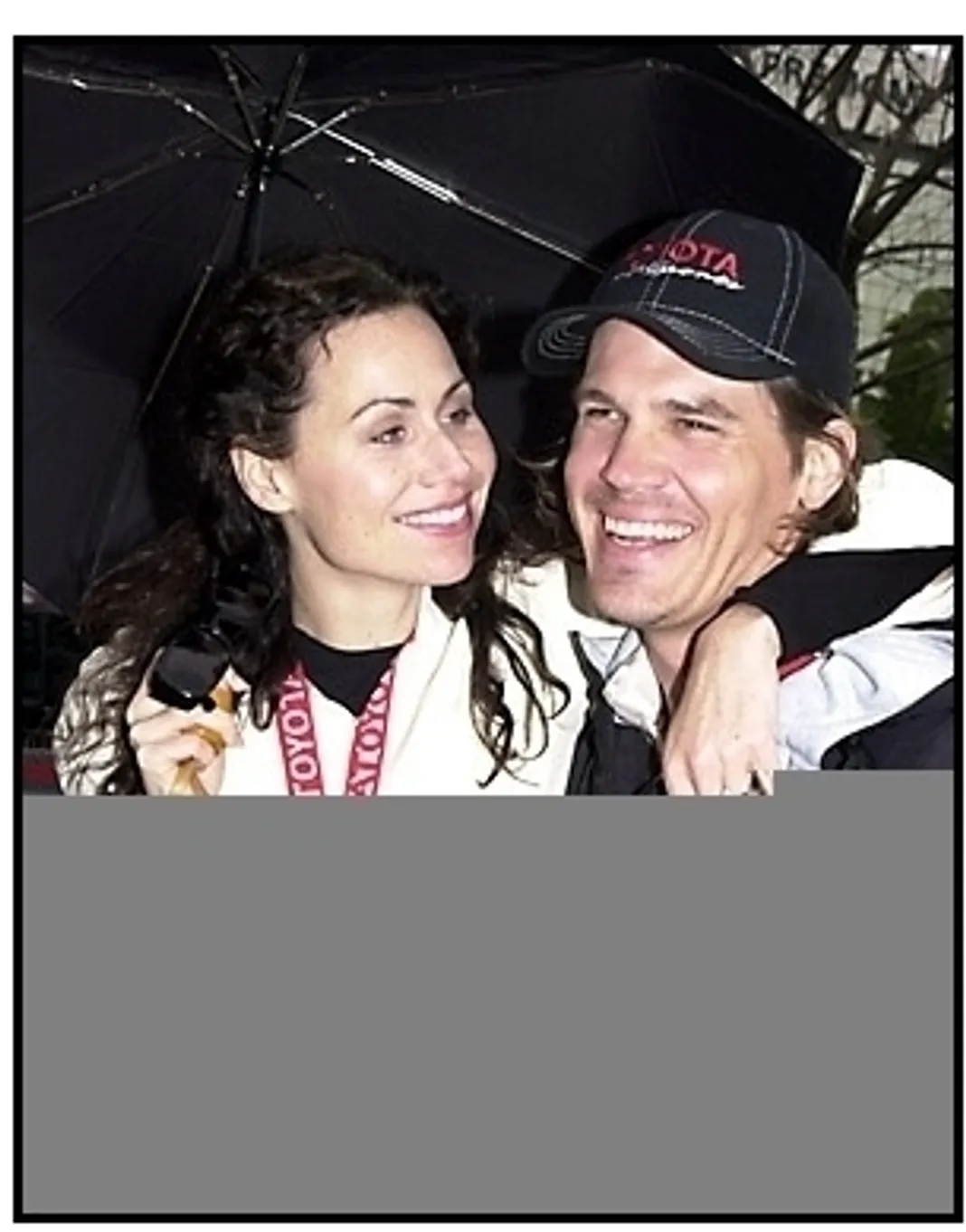 Josh Brolin and Minnie Driver at the 25th Annual Toyota Pro/Celebrity Race