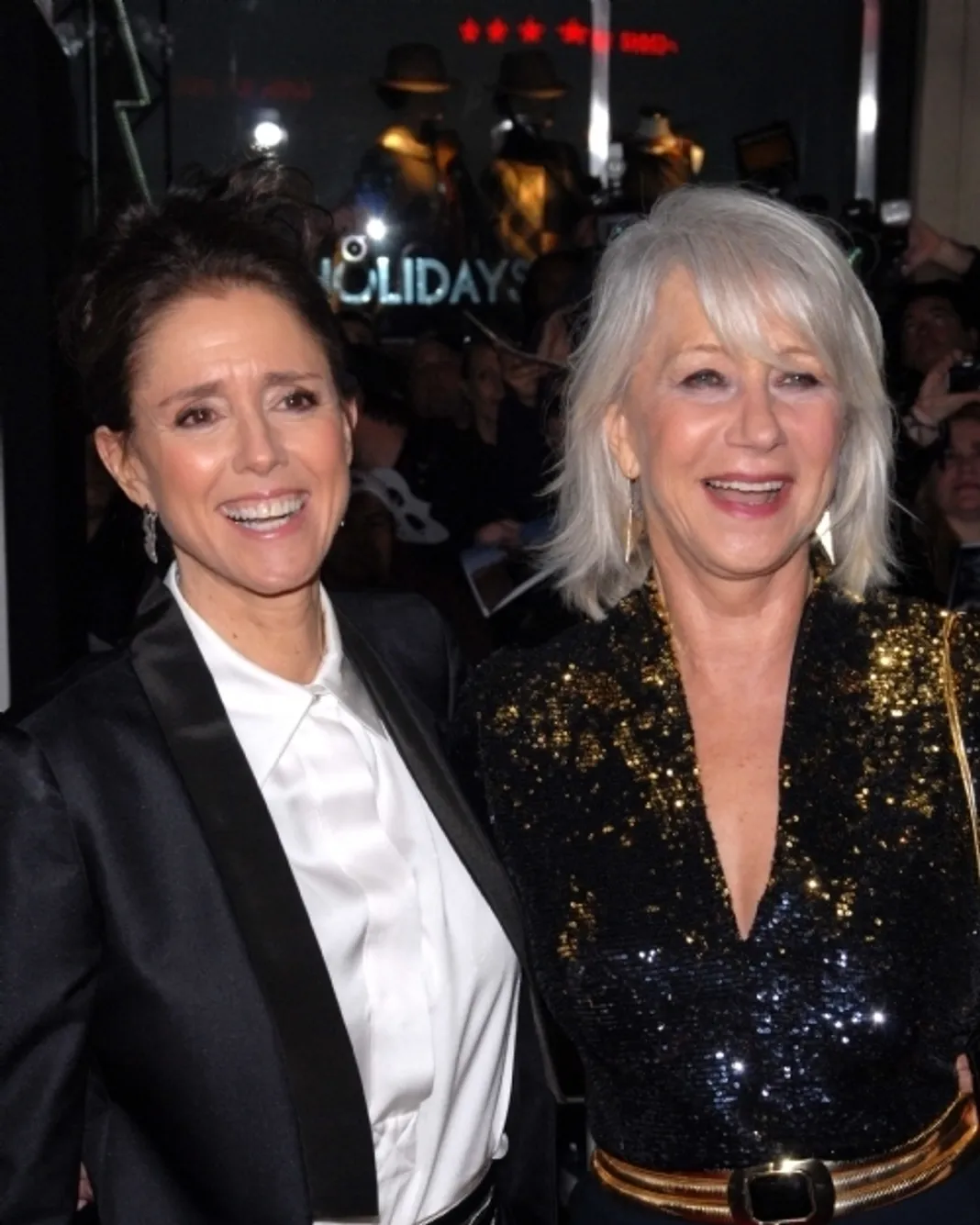 Julie Taymor and Helen Mirren