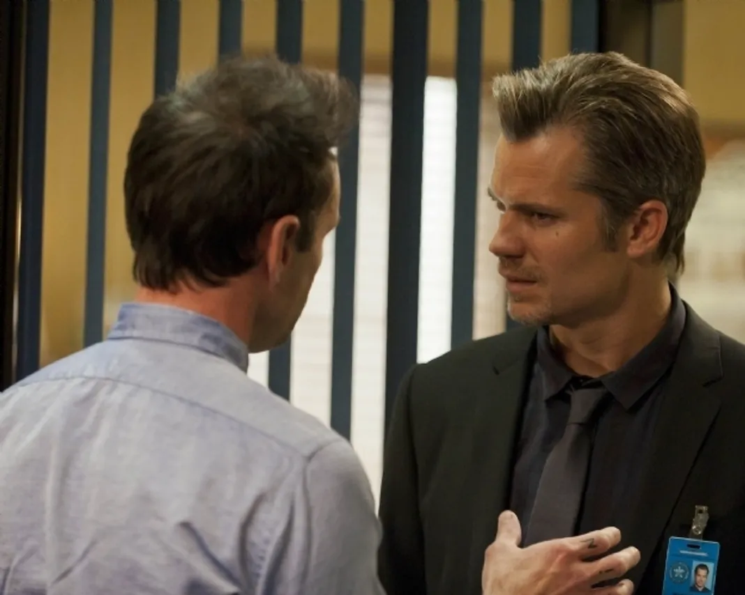 'Justified' (Season 3): Walton Goggins, Timothy Olyphant