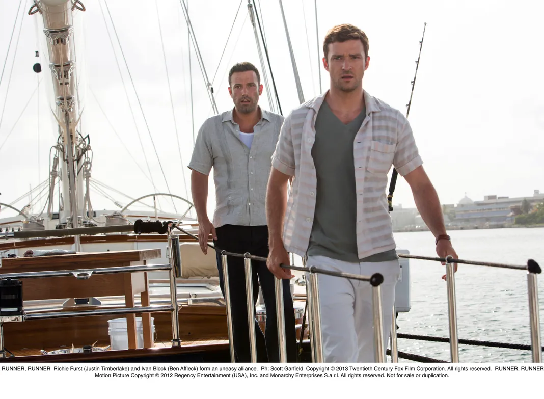 Justin Timberlake in Runner, Runner