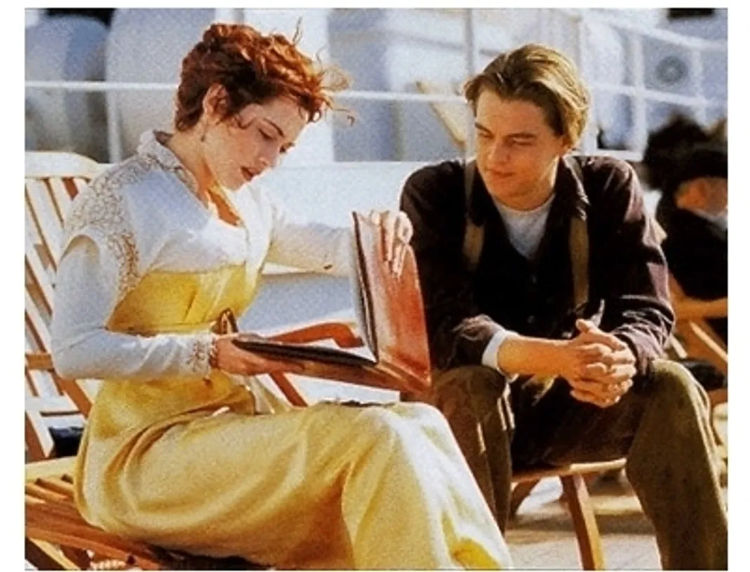 Kate Winslet and Leonardo DiCaprio star in Paramount's 'Titanic'