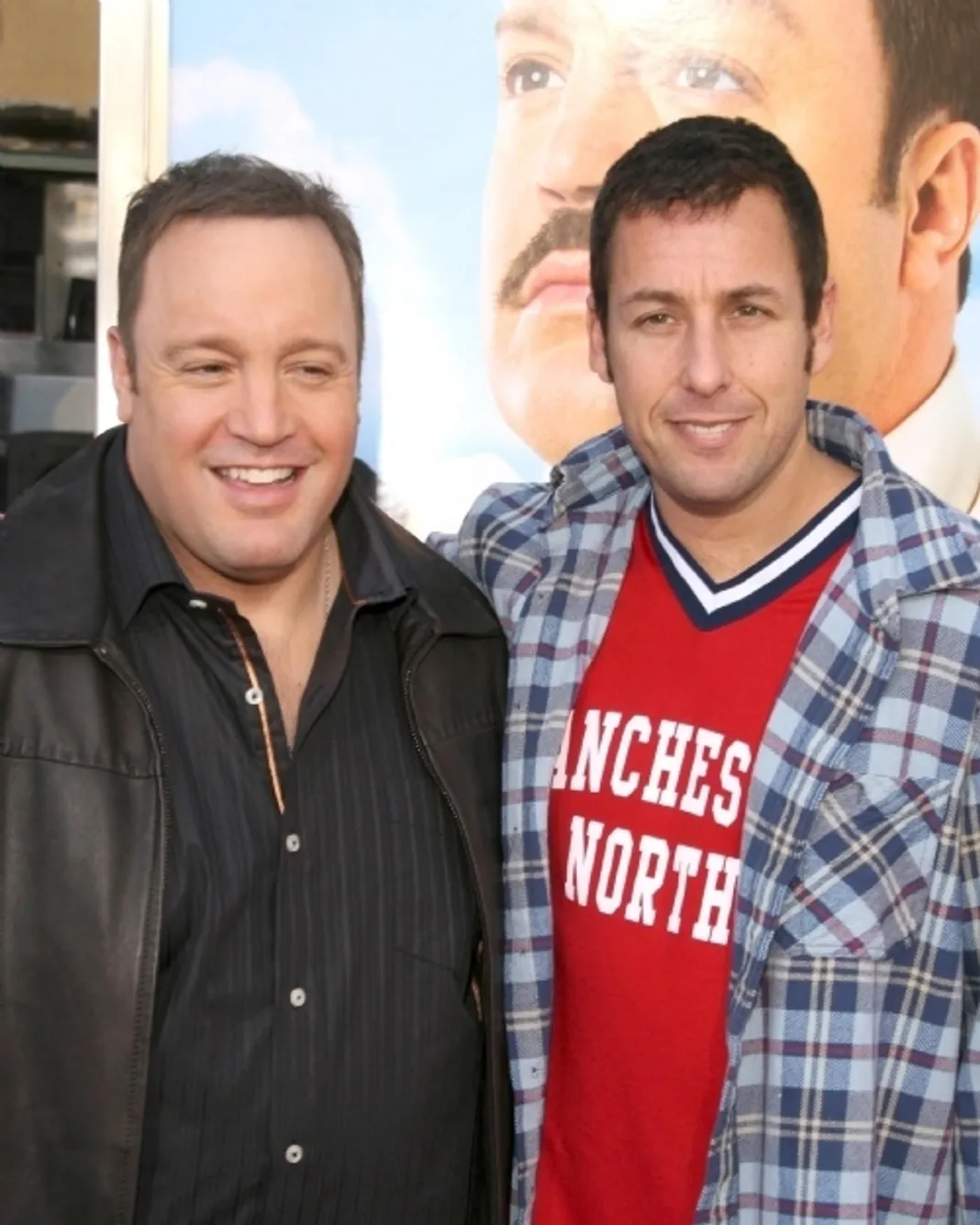 Kevin James and Adam Sandler