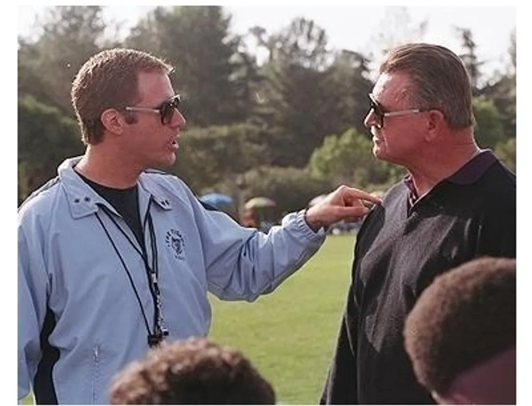 Kicking & Screaming Movie Stills: Will Farrell and Mike Ditka 