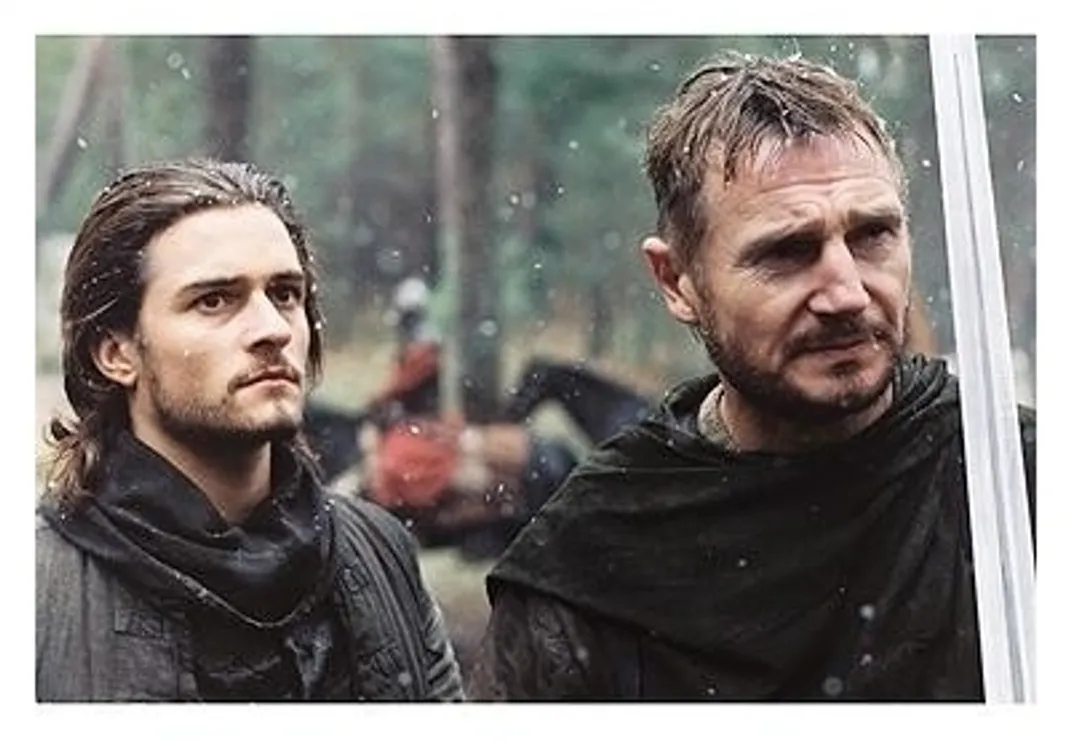Kingdom of Heaven Movie Stills: Orlando Bloom and Liam Neeson