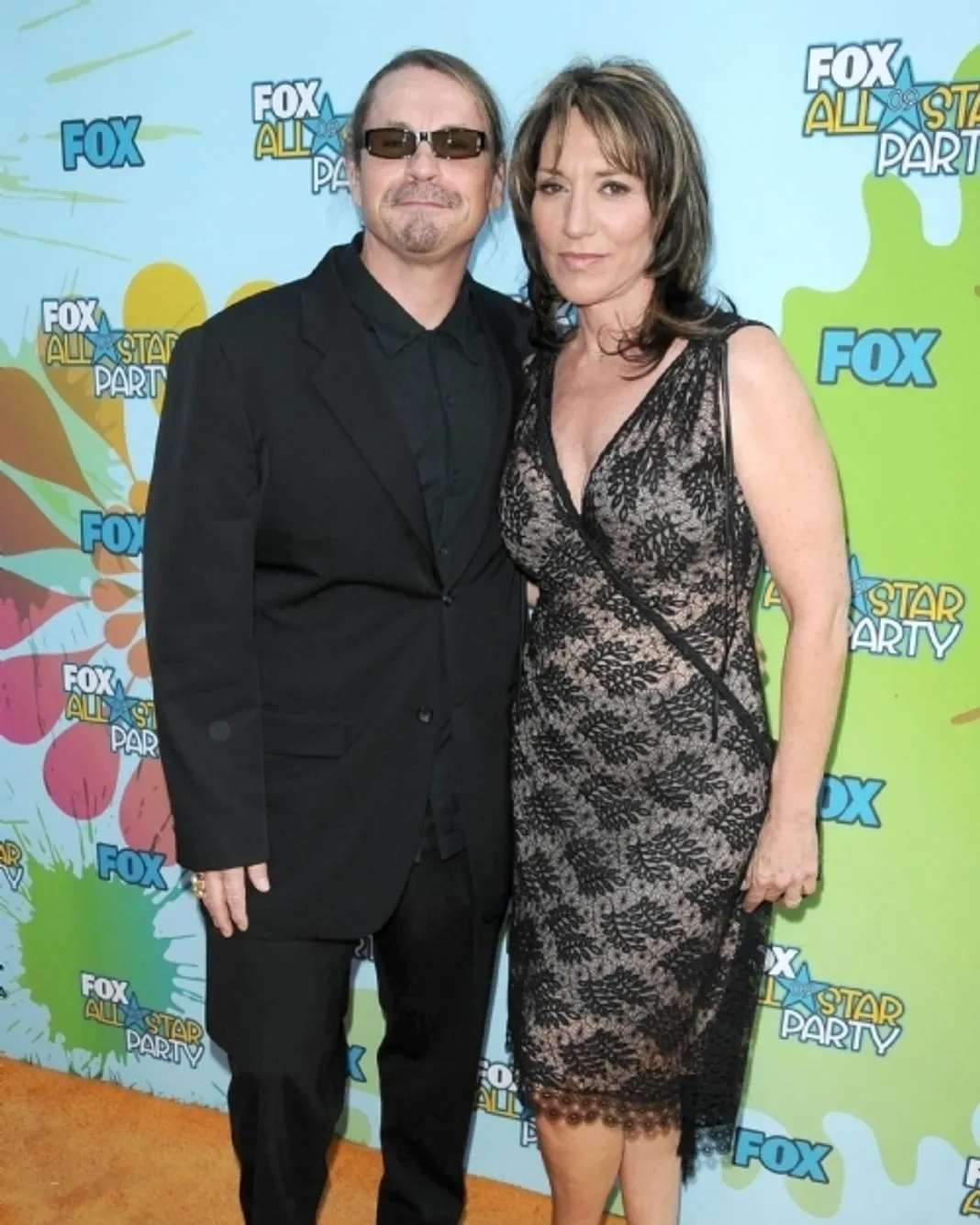 Kurt Sutter and Katey Sagal