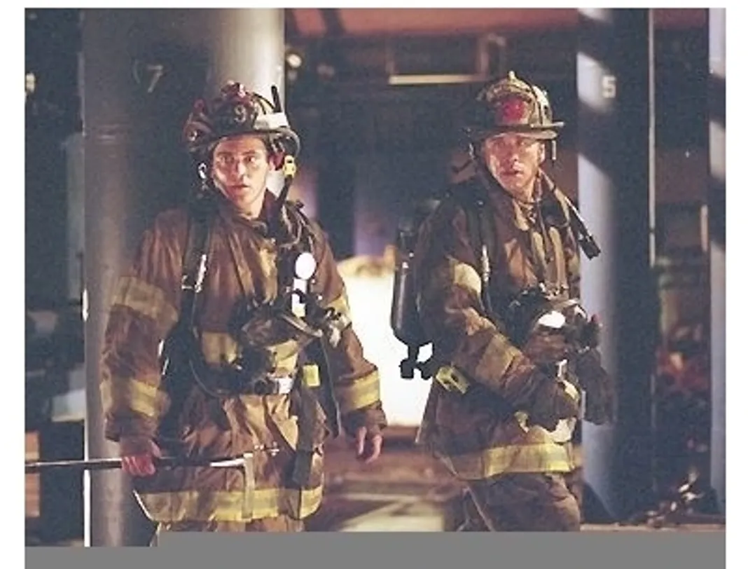 Ladder 49 Movie Still: Joaquin Phoenix and John Travolta