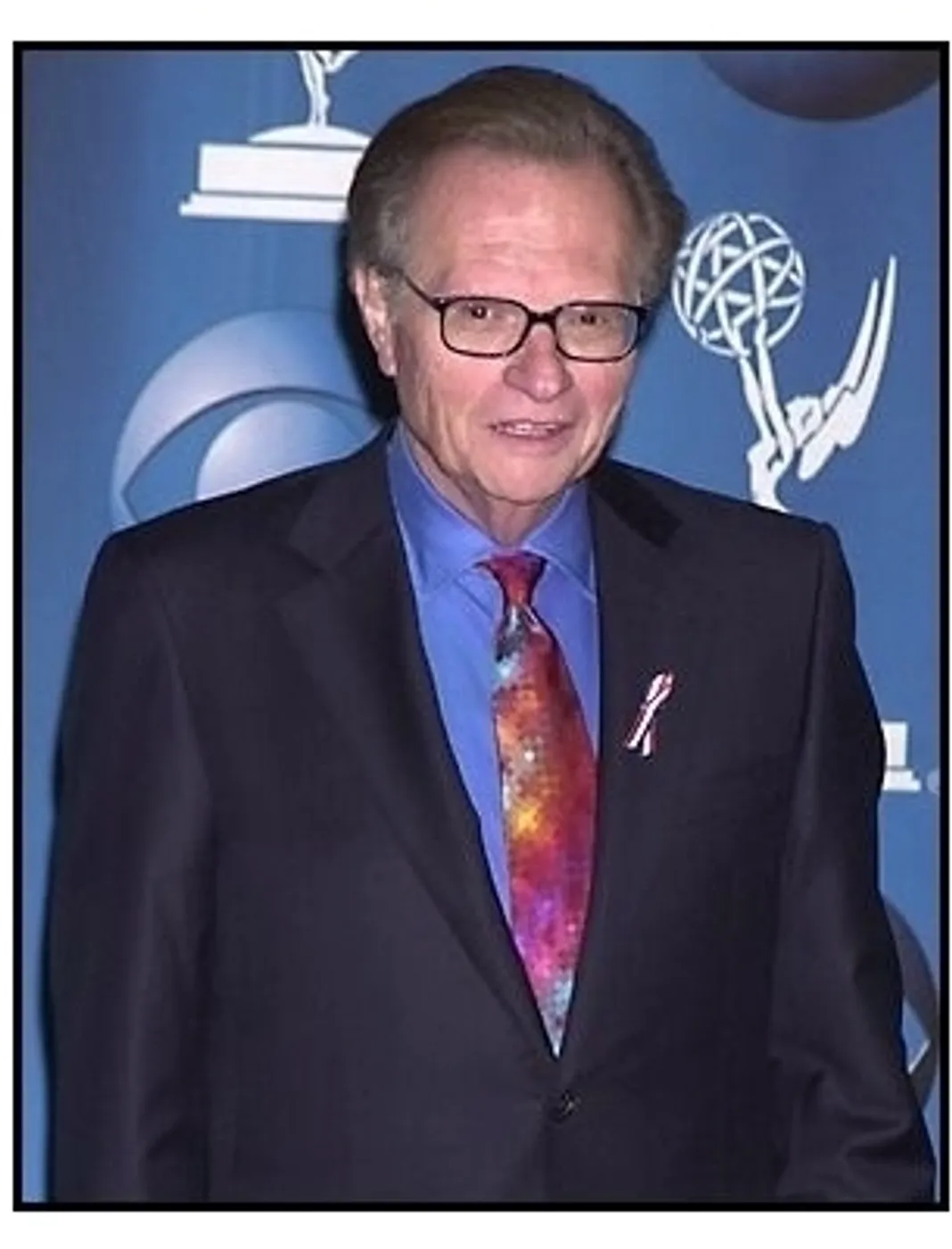 Larry King at the 2001 Emmy Awards