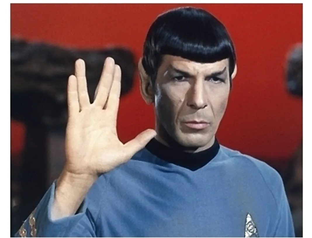 Leonard Nimoy as Mr. Spock