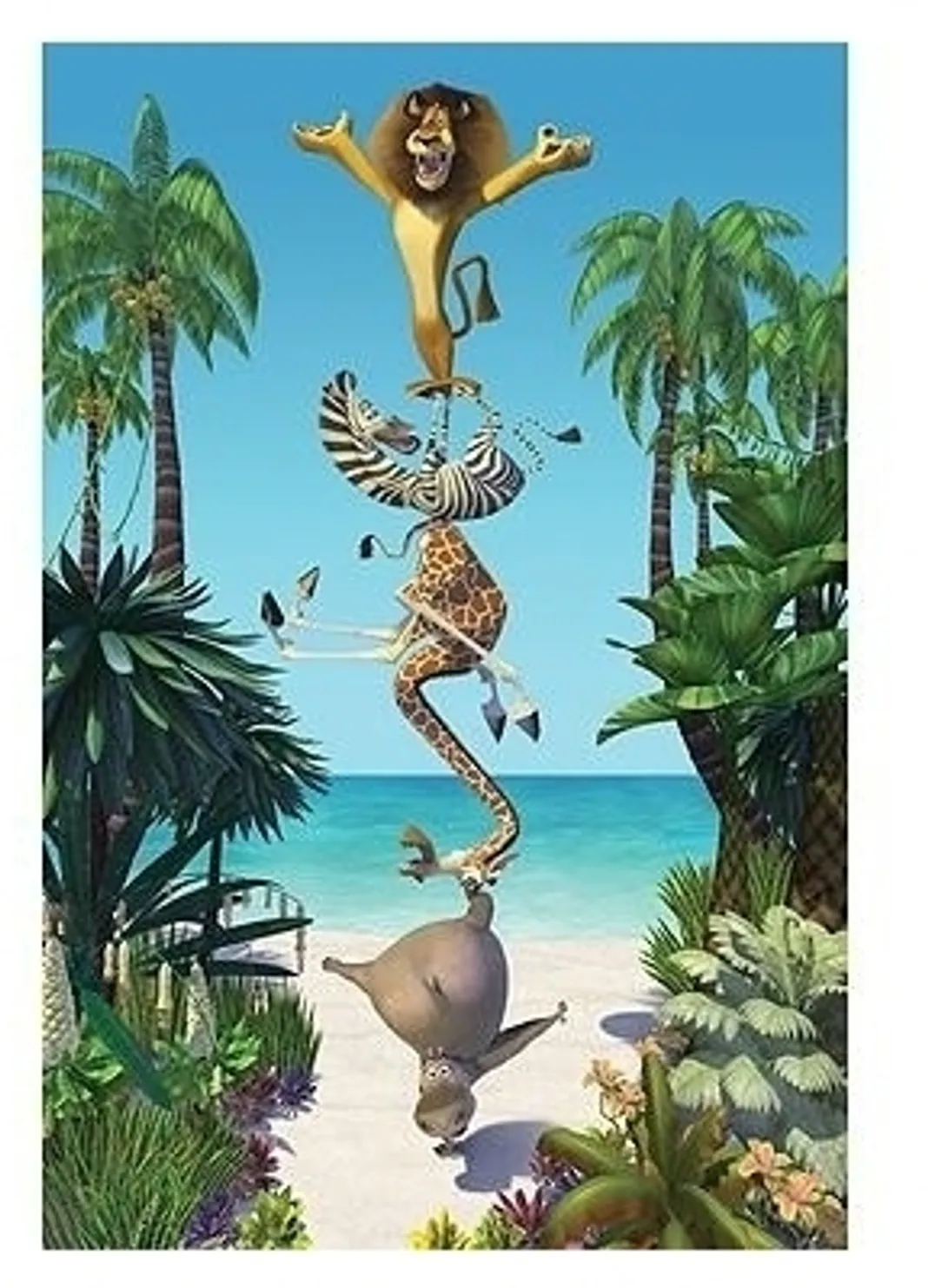 Madagascar Movie Stills: Ben Stiller, Chris Rock, David Schwimmer and Jada Pinkett-Smith