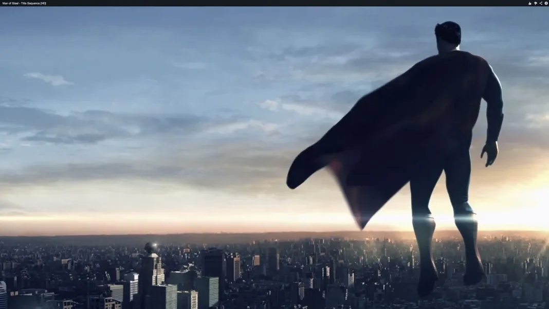 Man of Steel, title sequence