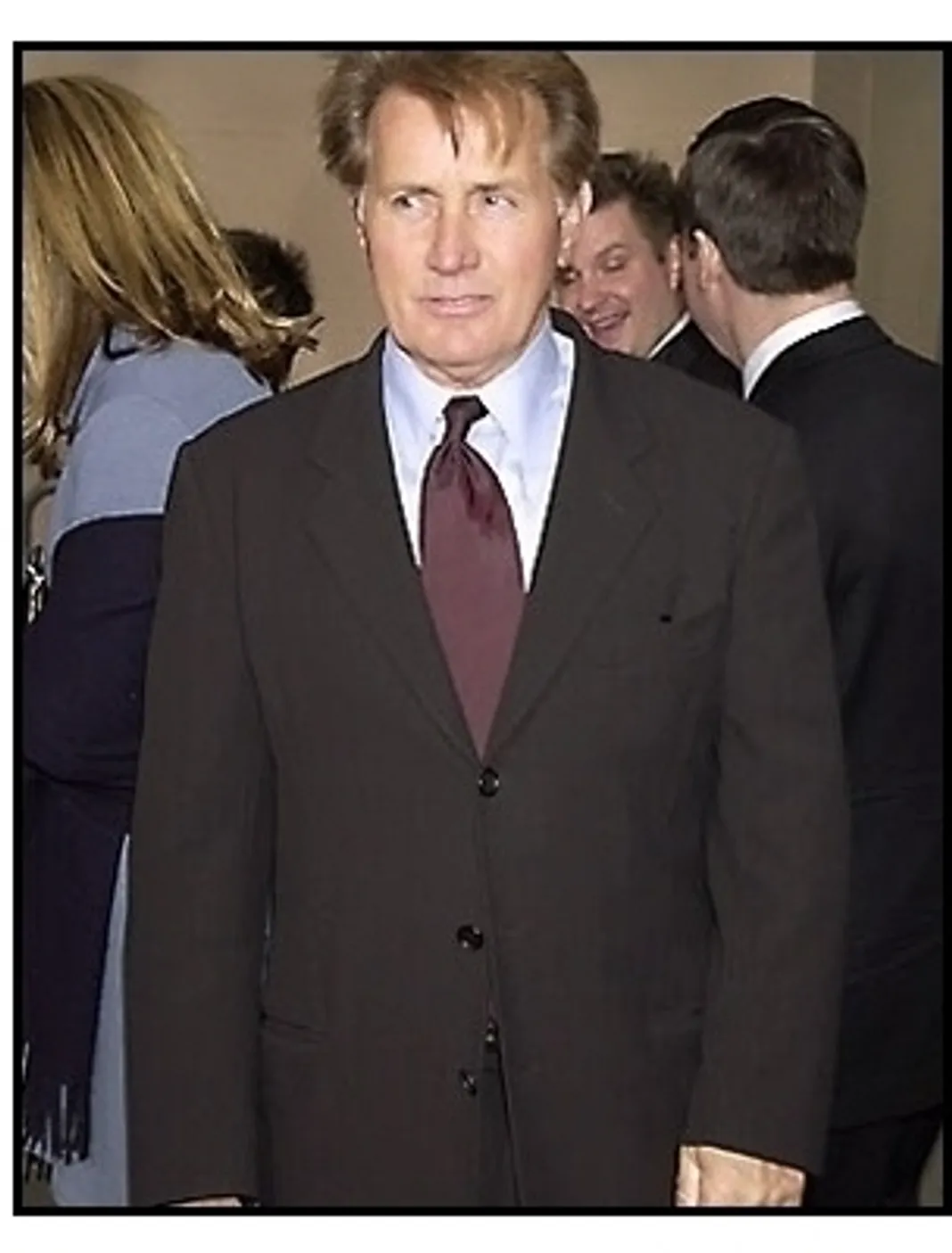 Martin Sheen at the 2001 TV Guide Awards 