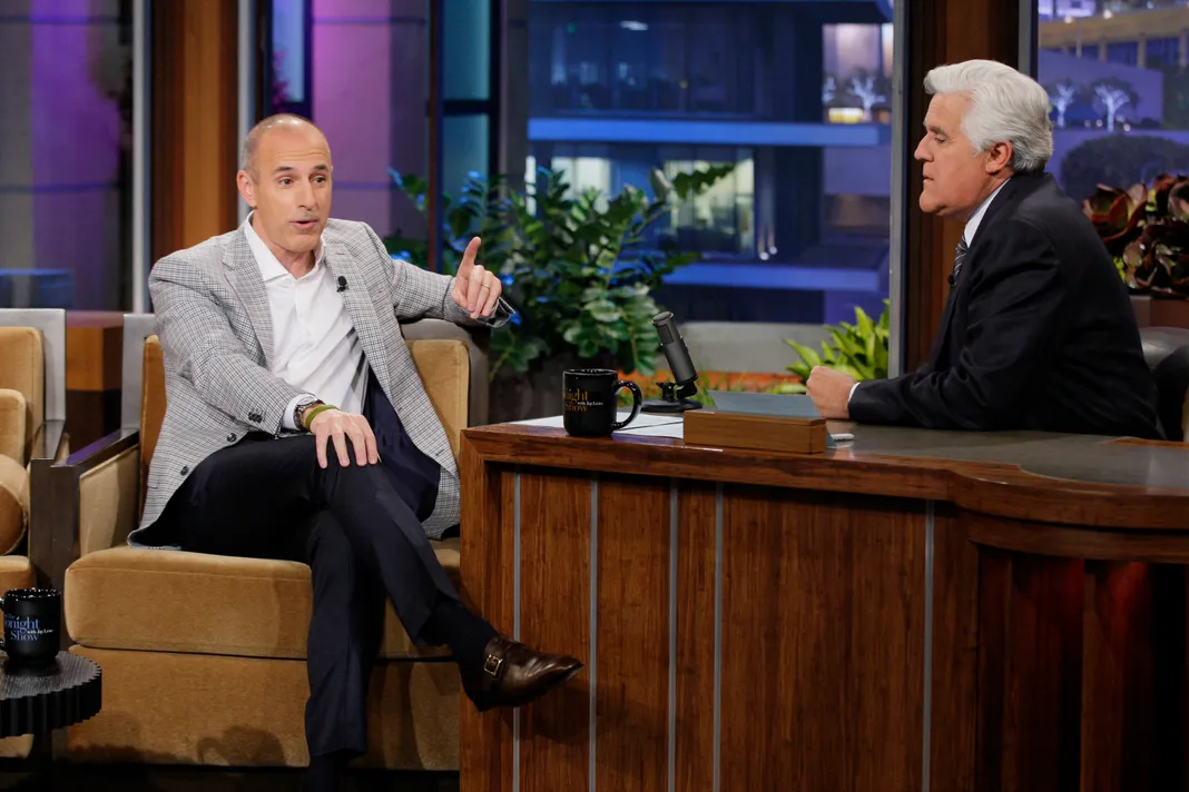Matt Lauer, Jay Leno