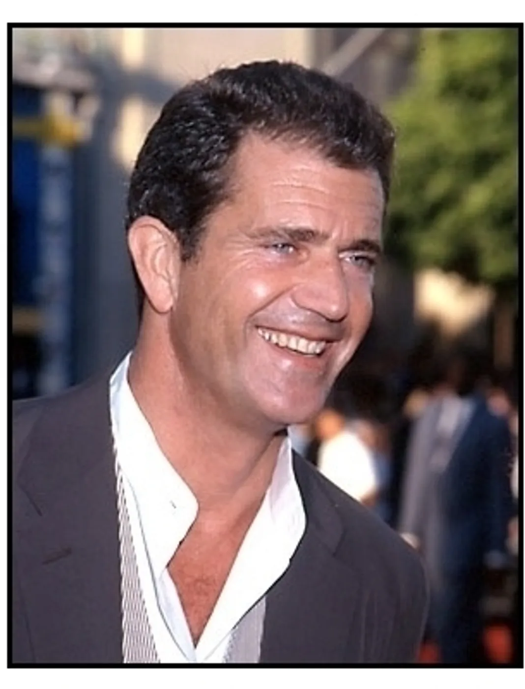 Mel Gibson at the Lethal Weapon 4 premiere