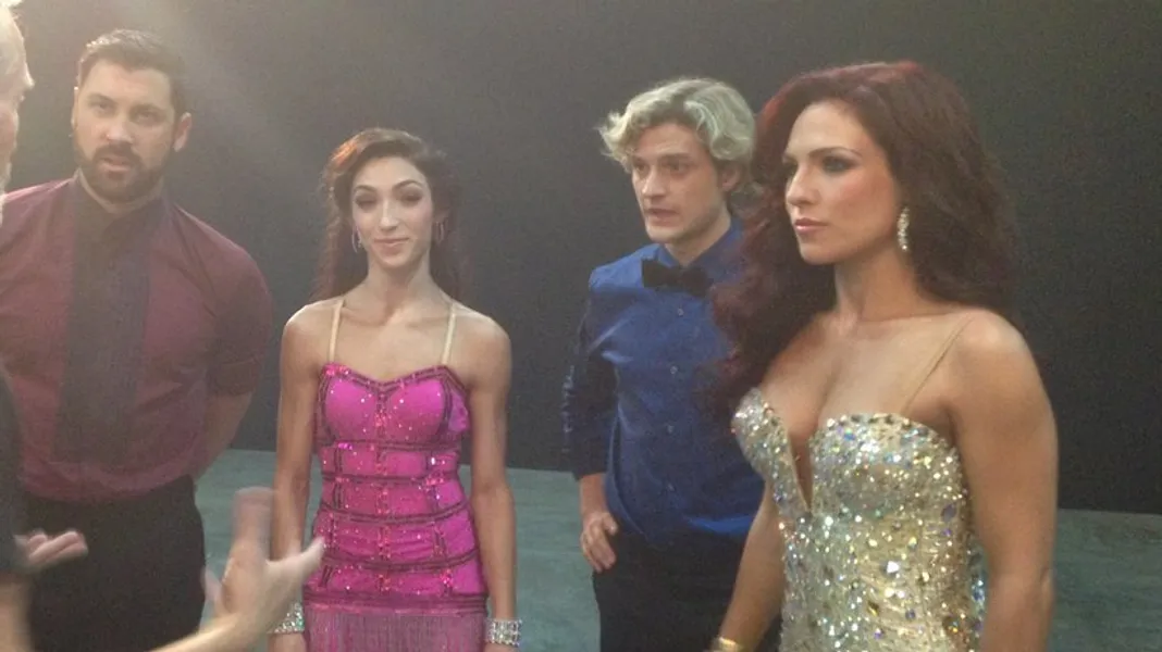 Meryl Davis, Charlie White, Maksim Chmerkovskiy, Sharna Burgess