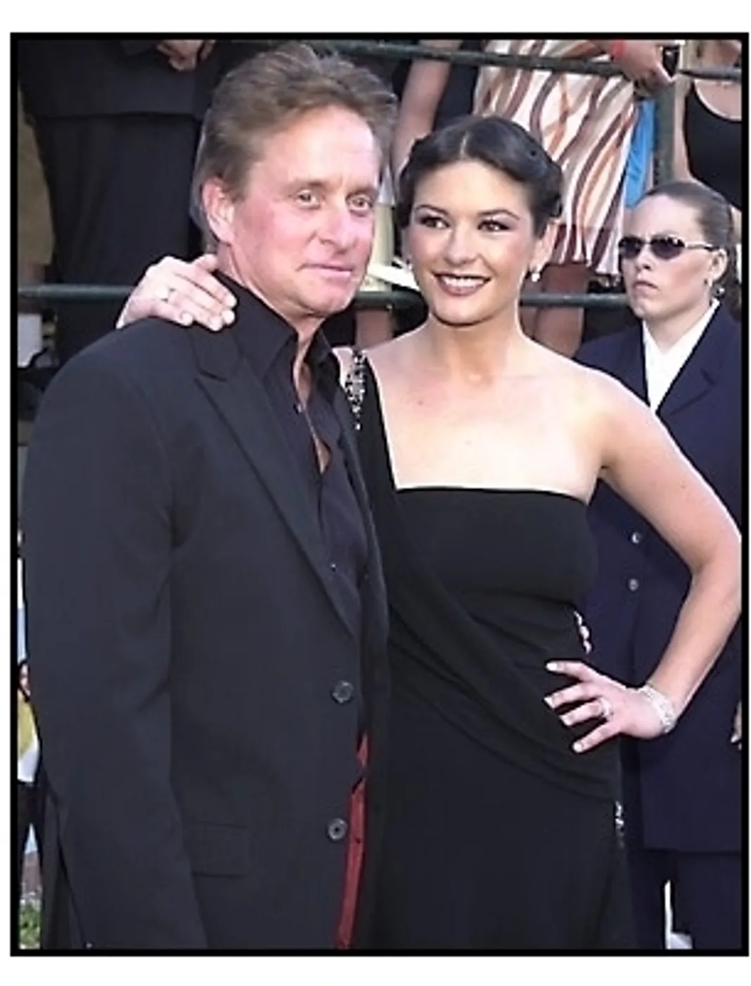 Michael Douglas and Catherine Zeta-Jones at the America's Sweethearts premiere