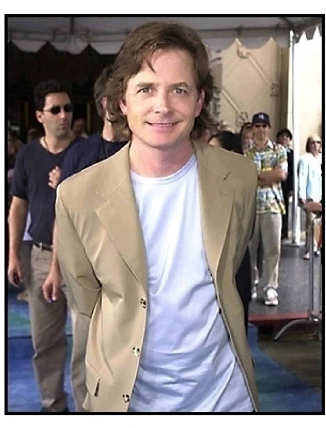 Michael J Fox at the Atlantis premiere