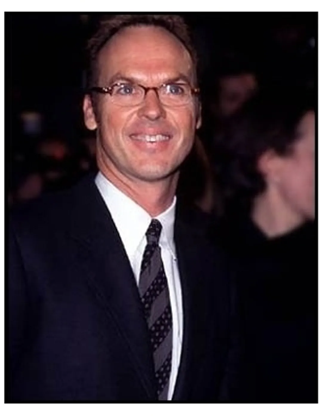 Michael Keaton at the Jackie Brown premiere