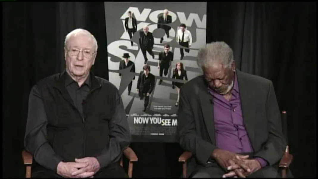 Morgan Freeman sleeping, Michael Cane, Now You See Me