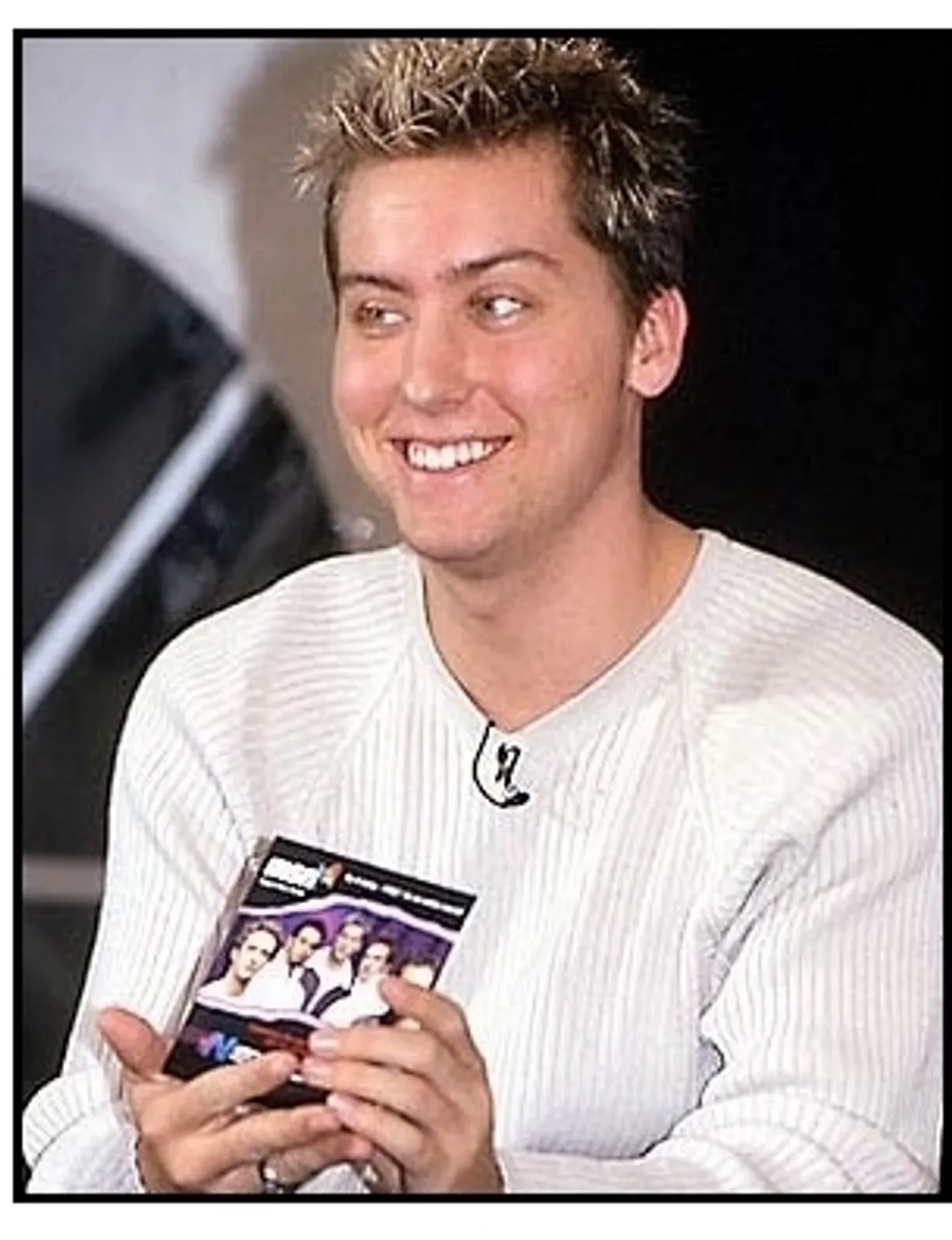 'N Sync member Lance Bass at the 'N Sync-MSN Press Conference