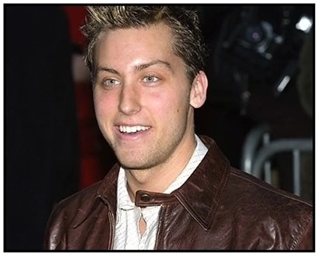 'N Sync member Lance Bass at The Sweetest Thing premiere