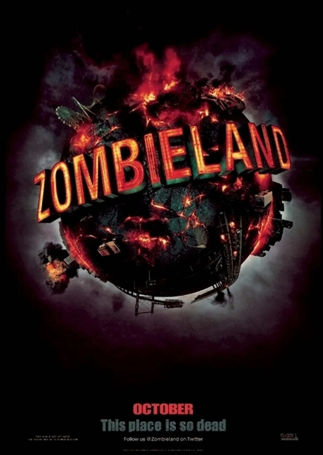 Official poster for Columbia Pictures' 'Zombieland'