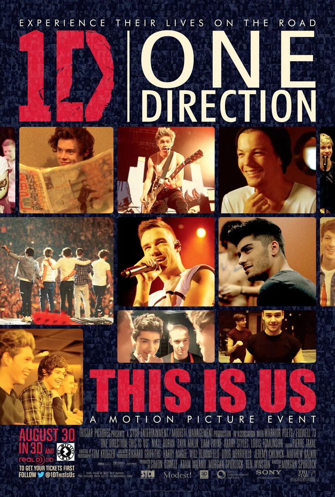 One Direction Movie Poster