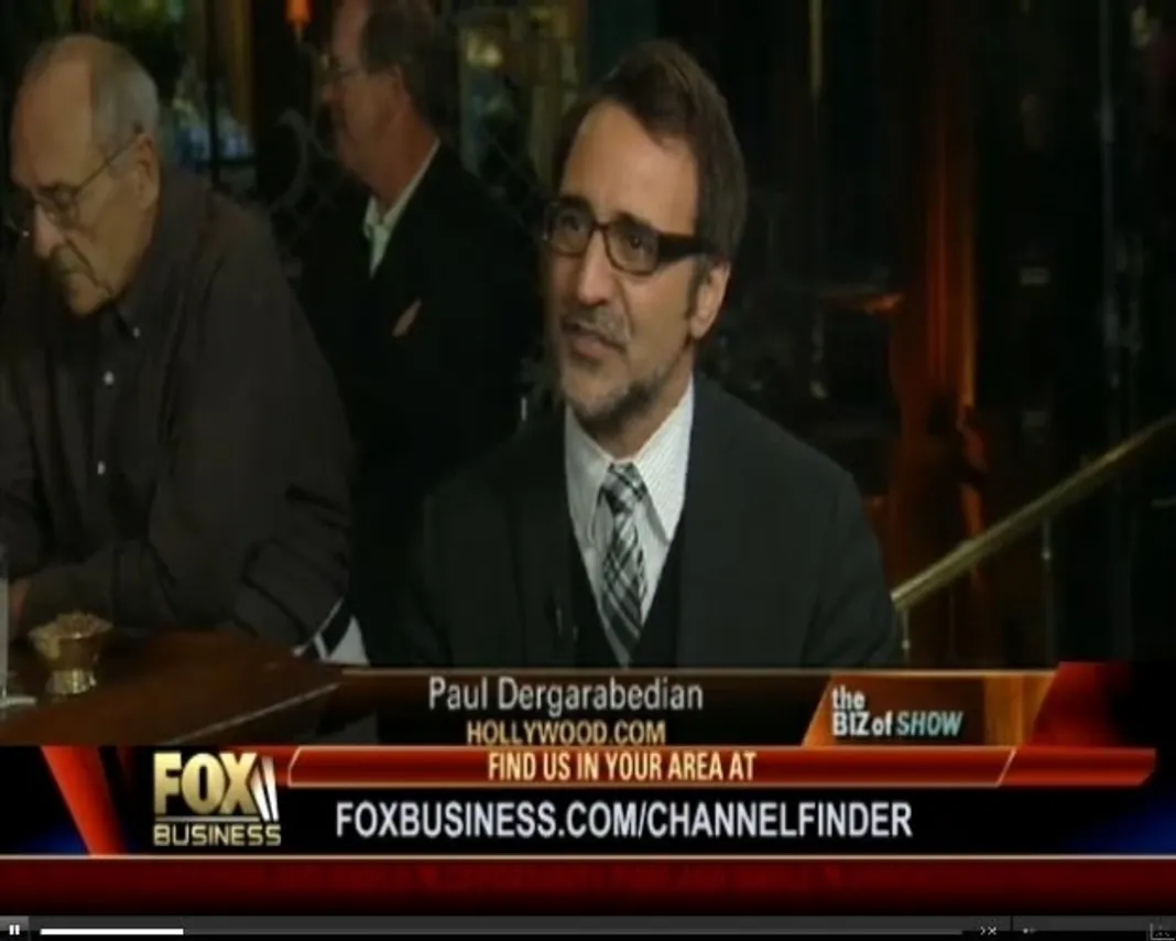 Paul Dergarabedian on Fox Business Happy Hour SATC2