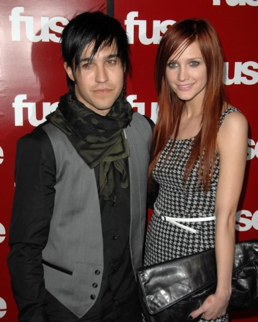 Pete Wentz and Ashlee Simpson
