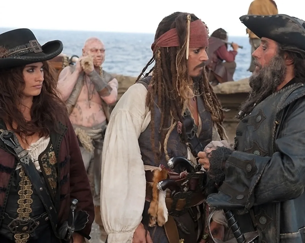 Pirates of the Caribbean: On Stranger Tides, Penelope Cruz, Johnny Depp, Ian McShane