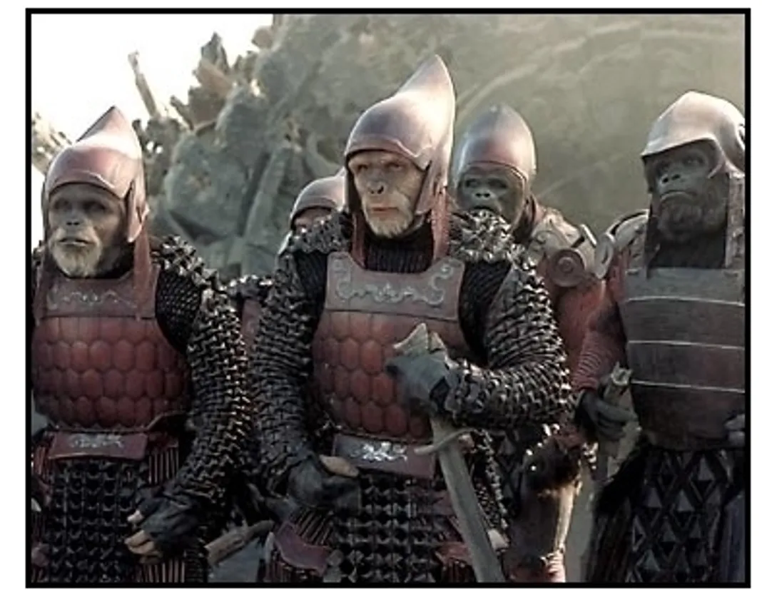Planet of the Apes movie still: Apes