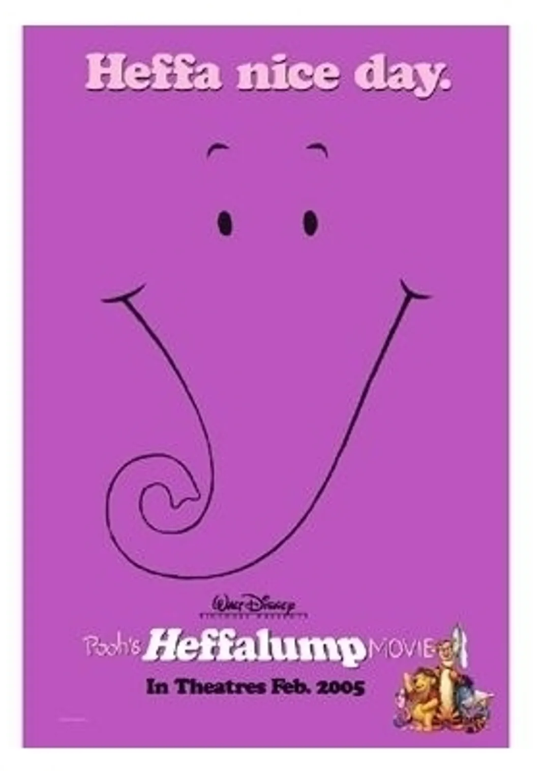 Pooh's Heffalump Movie Poster