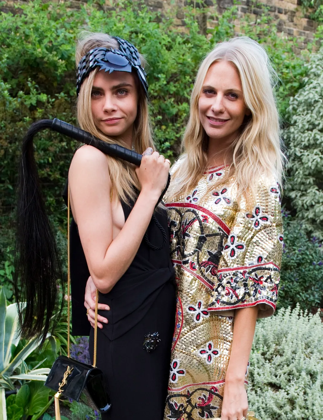Poppy Delevingne and Cara Delevingne