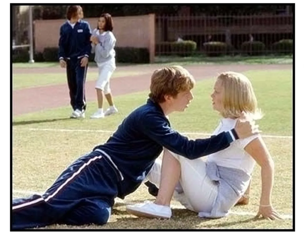 Pumpkin movie still: Hank Harris as Pumpkin and Christina Ricci as Carolyn 