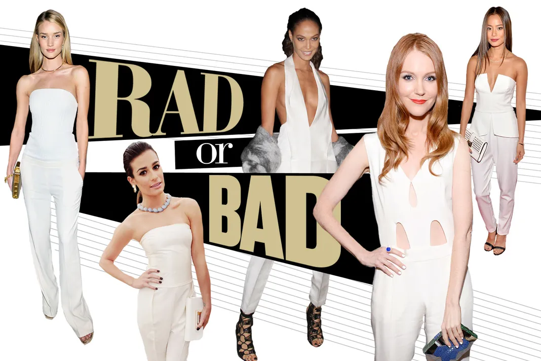 Rad or Bad, White Jumpsuits
