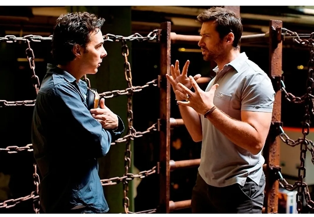 Real Steel: Director Shawn Levy and Hugh Jackman