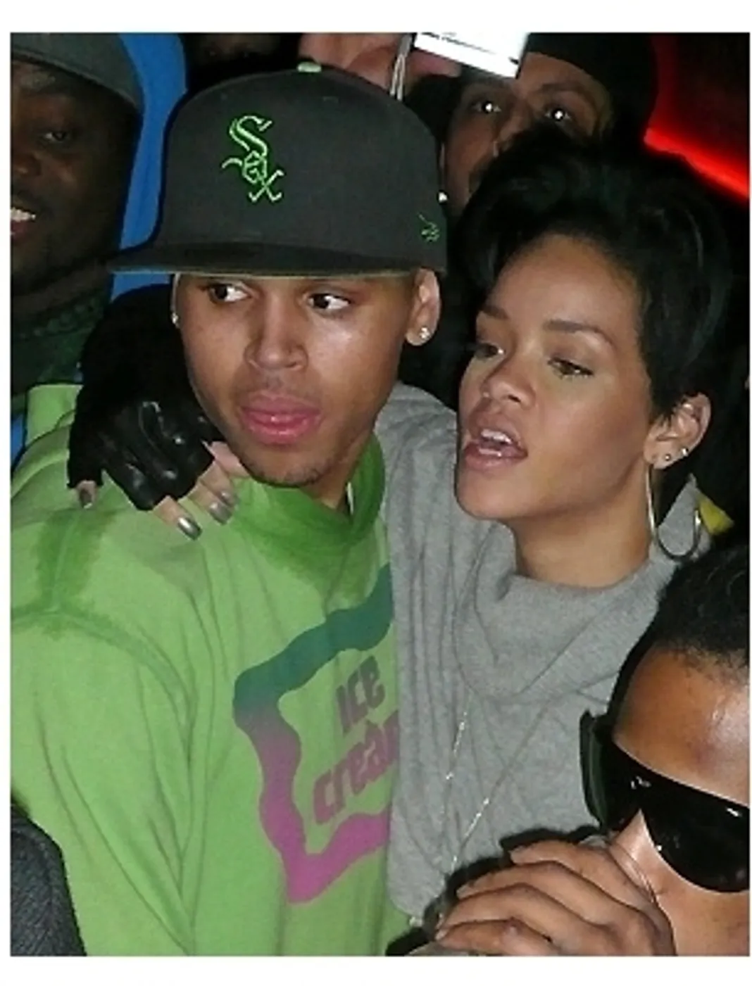 Rihanna and Chris Brown