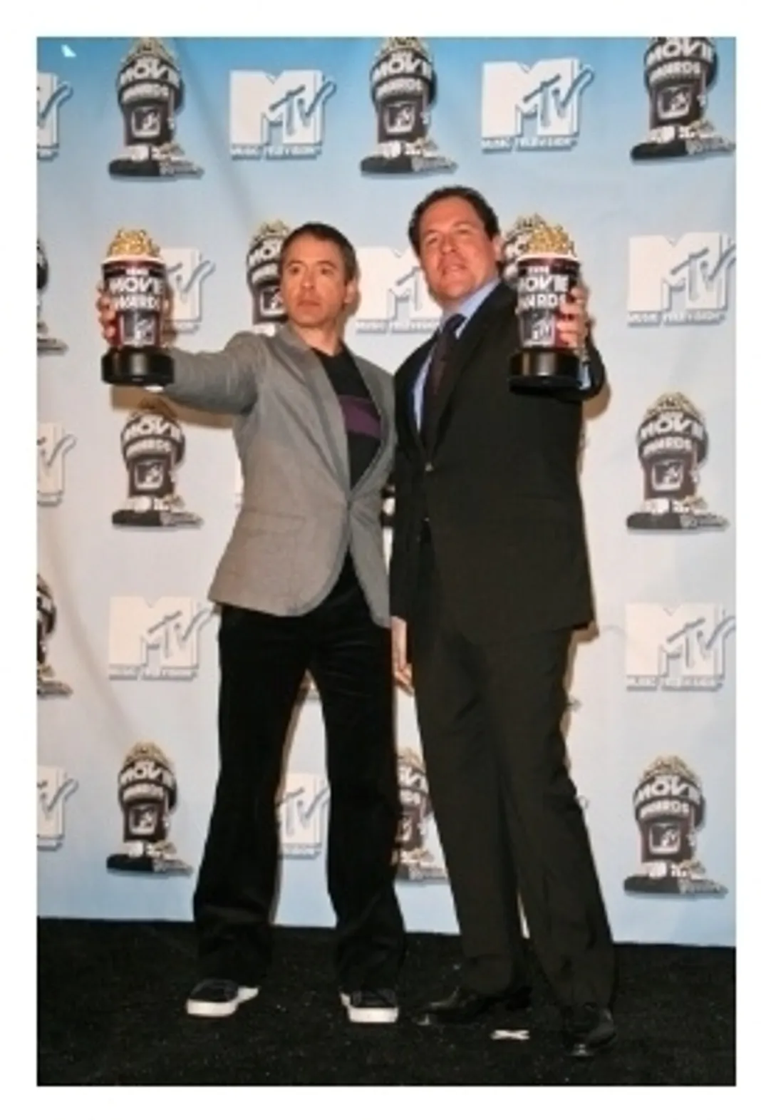 Robert Downey Jr. and Jon Favreau