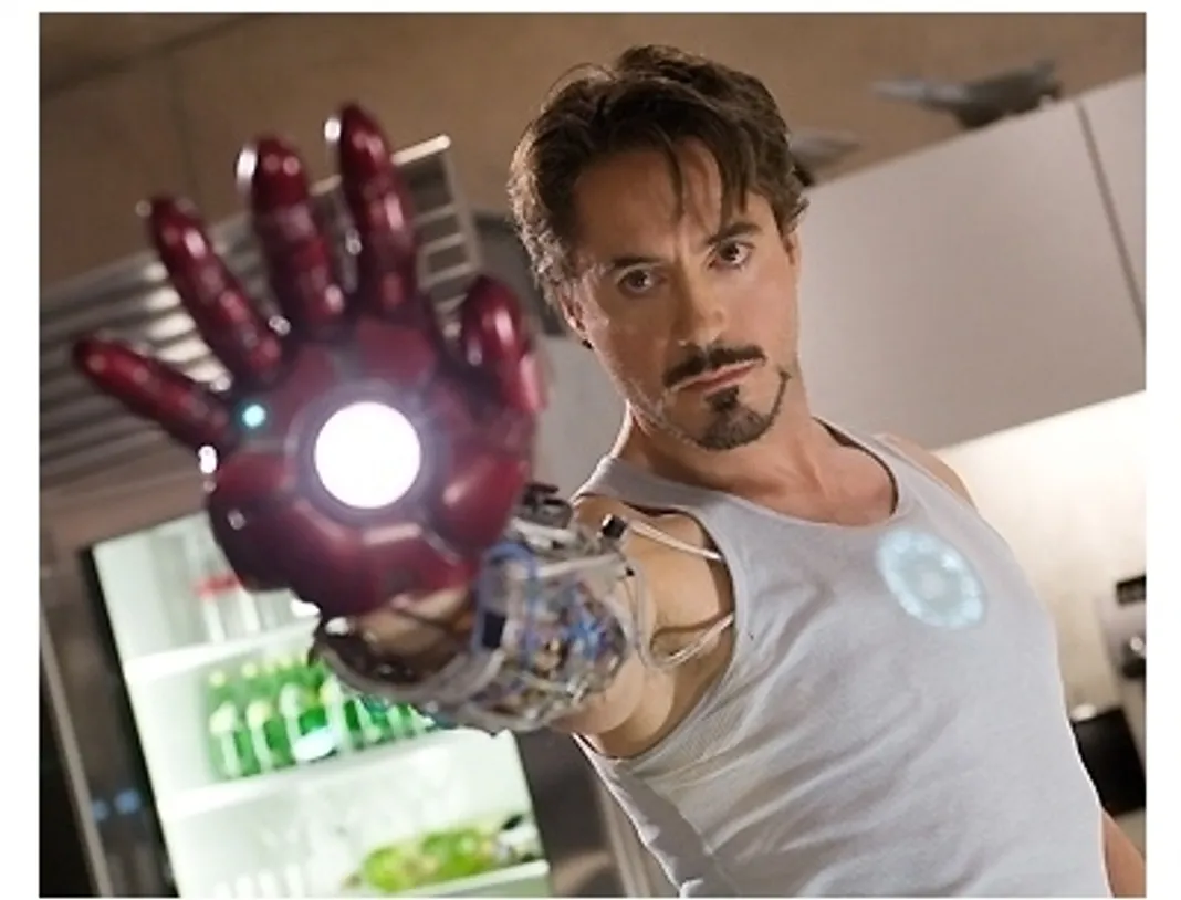 Robert Downey Jr. stars as billionaire industrialist Tony Stark aka Iron Man in 