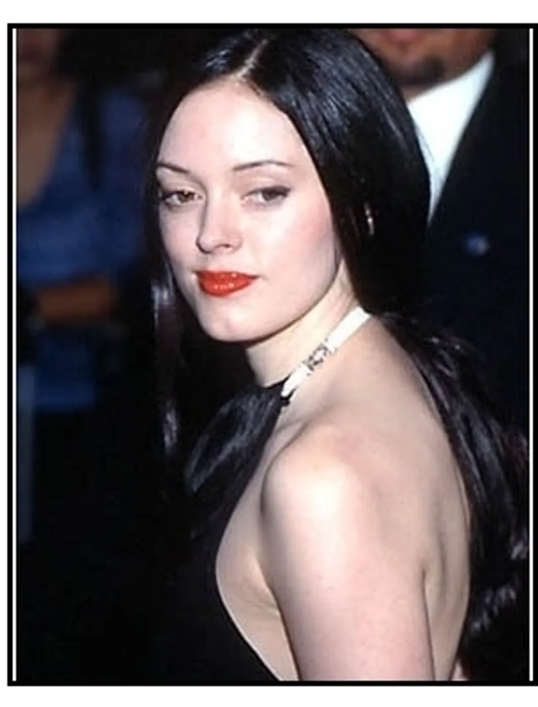 Rose McGowan at The Cell premiere