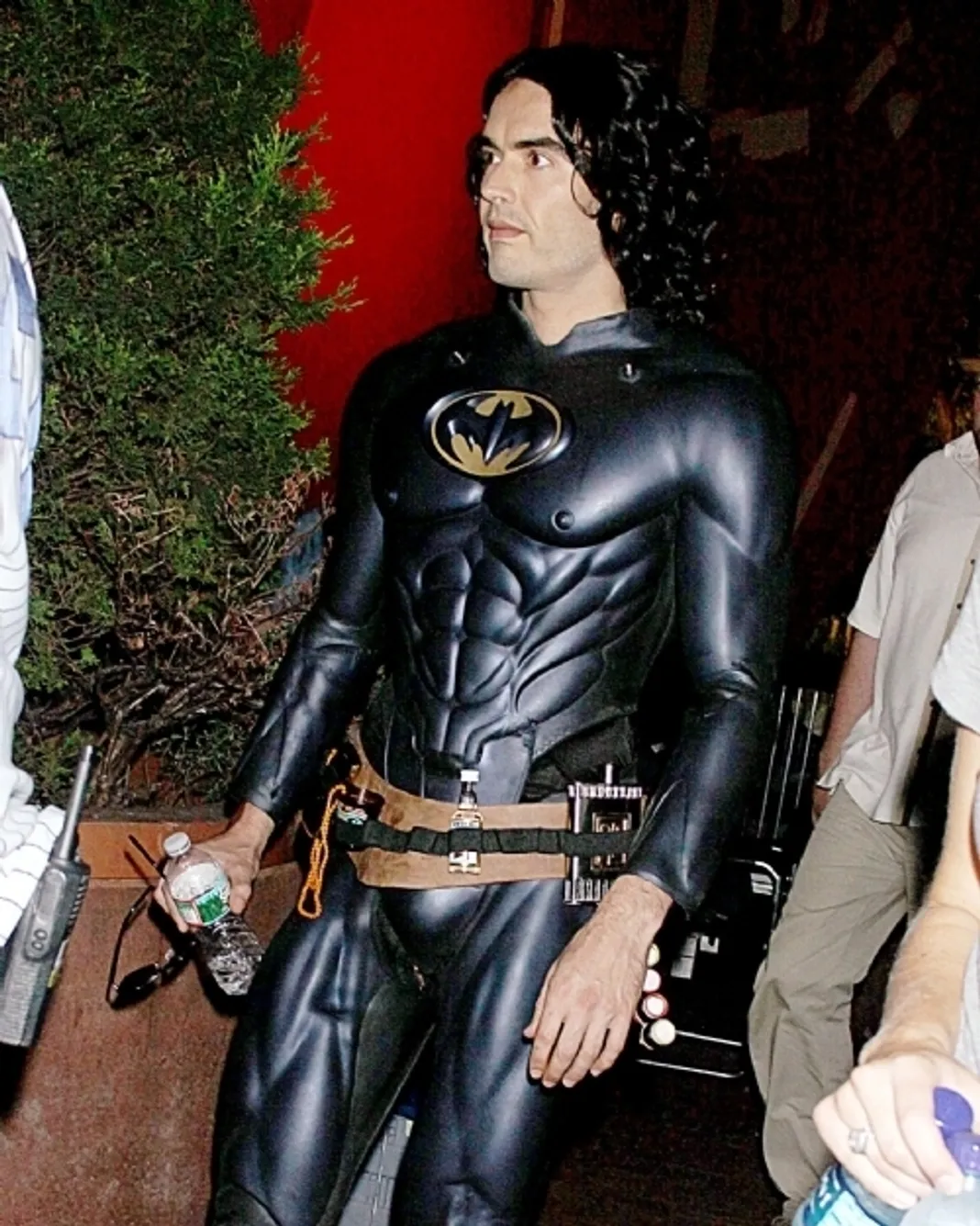 Russell Brand on the set of the new film 'Arthur', New York City, USA - 07.12.10