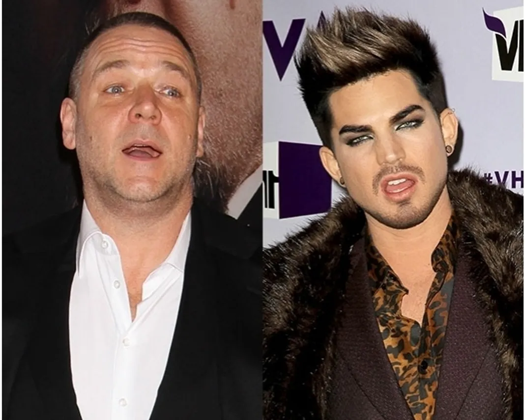 Russell Crowe, Adam Lambert