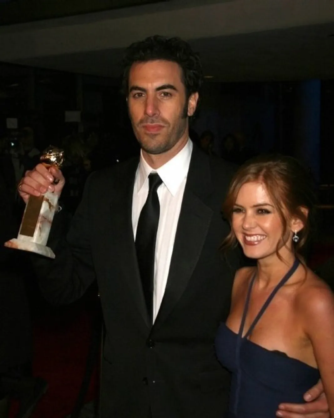 Sacha Baron Cohen and Isla Fisher
