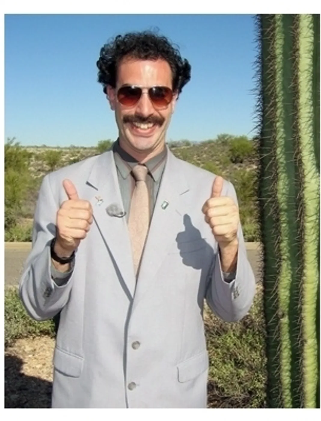 Sacha Baron Cohen stars in  Borat