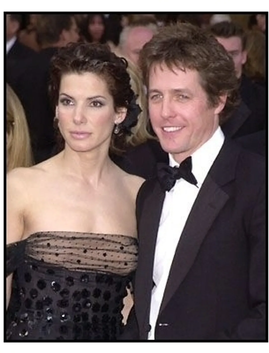 Sandra Bullock and Hugh Grant at the 2002 Academy Awards